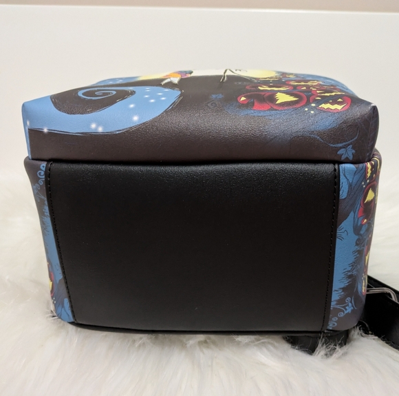 Loungefly Nightmare Before Christmas Spiral Hill Jack & Sally Mini Backpack New! - Picture 8 of 12